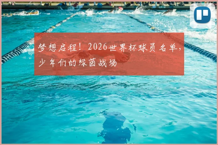 梦想启程！2026世界杯球员名单，少年们的绿茵战场