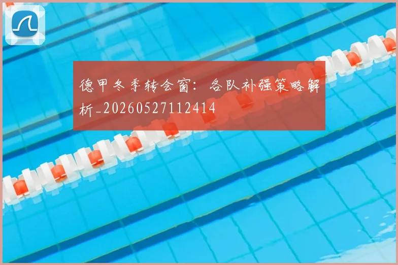 德甲冬季转会窗：各队补强策略解析_20260527112414